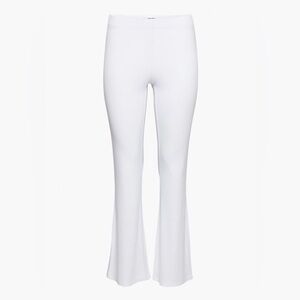 BNWT Aritzia Sunday Best White Tate High Rise Flare Pant